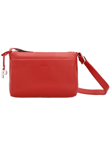 PICARD Timeless Umhängetasche Leder 18 cm in rot