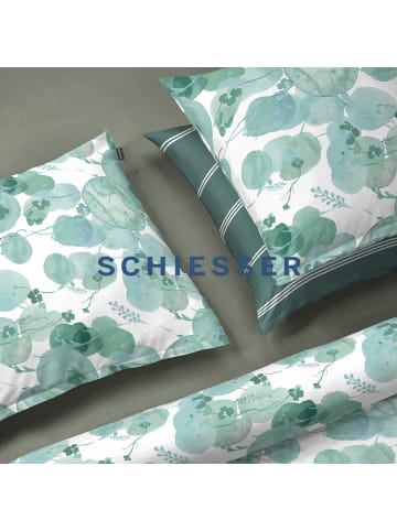 Schiesser Renforcé-Bettwäsche-Set Mia in Mint