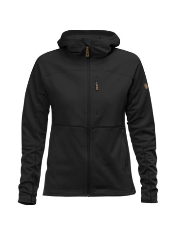 FJÄLLRÄVEN Fleecejacke in schwarz