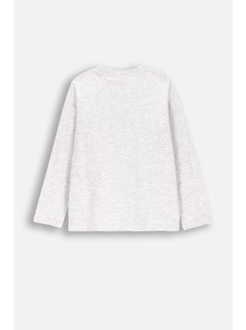 Coccodrillo T-Shirt mit langen Ärmeln in grau
