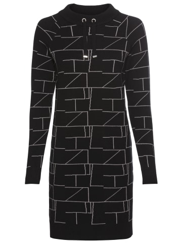 Laura Scott Strickkleid in schwarz