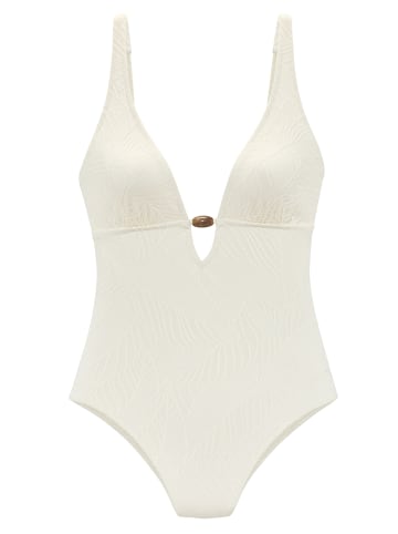 LASCANA Badeanzug in creme
