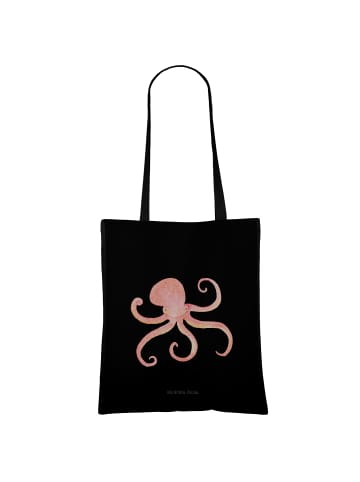 Mr. & Mrs. Panda Tasche Tintenfisch ohne Spruch in Schwarz