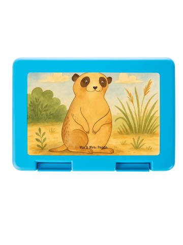 Mr. & Mrs. Panda Bento Box Erdmännchen Design ohne Spruch in Weiß