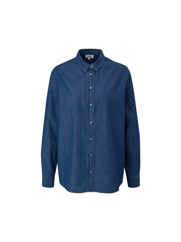 S.OLIVER RED LABEL Langarmbluse in Blau