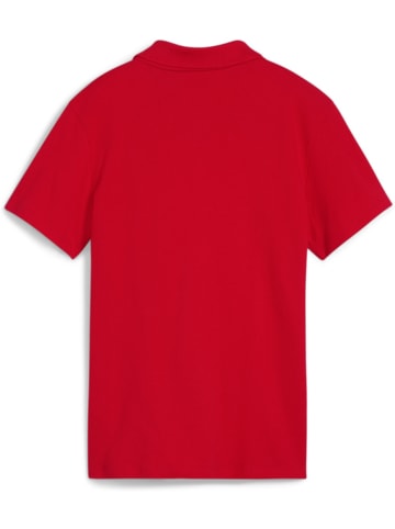 Puma Polo "TeamGoal CasuaLongsleeve Polo Wmn" in Rot