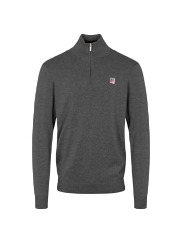 VINSON Pullover Julius in Grey Melange