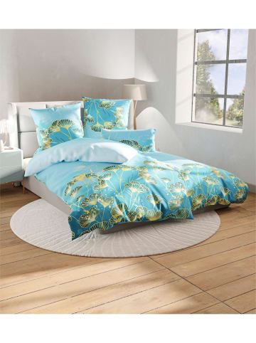 WITT WEIDEN Bettwäsche in türkis-aquapetrol-bedruckt