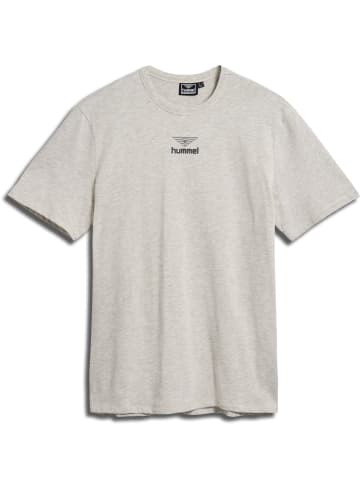 Hummel T-Shirt S/S Hmlhive Lucas T-Shirt in GREY MELANGE