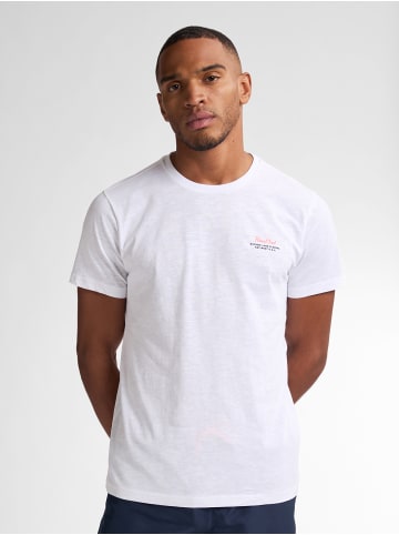 Petrol Industries T-Shirt mit Rückenaufdruck Lantana in Weiß