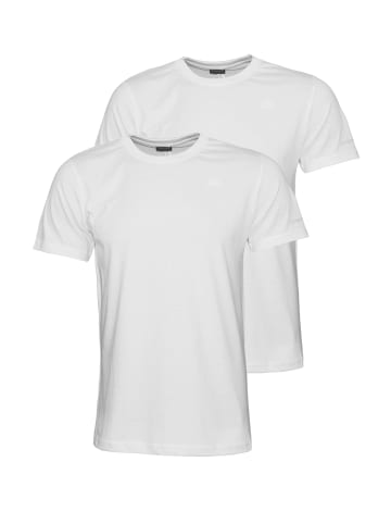 Kappa T-Shirts in weiß