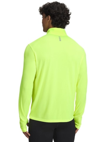 Under Armour Longsleeve "Launch 1/4 Zip" in Gelb