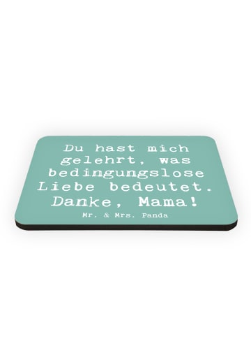 Mr. & Mrs. Panda Pinnwand Magnet Spruch Mama Liebe mit Spruch in Meeresbrise
