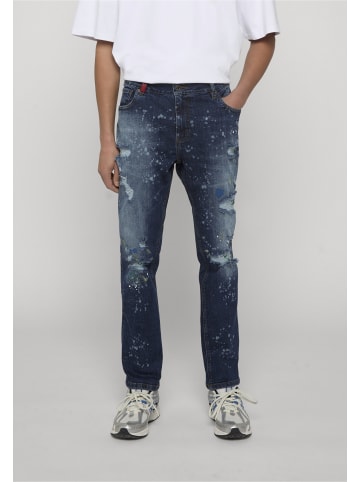 2Y Premium 2Y Premium Cesar Slim Fit Jeans in mid blue