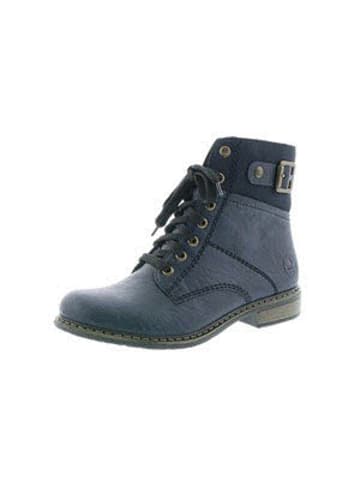 rieker Schnürstiefel in blau