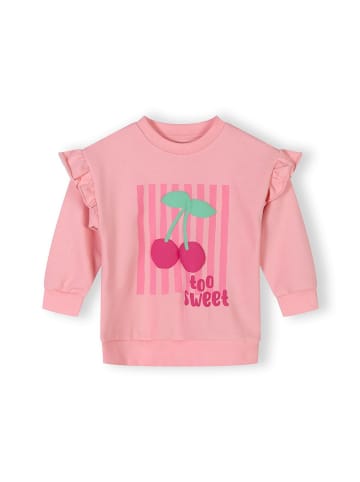 Minoti 2-tlg Langarmshirt & Hose 30SET100 in hellpink