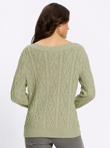 WITT WEIDEN Strickpullover in schilf-meliert