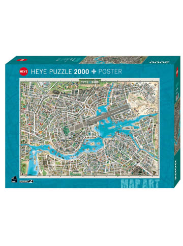 HEYE Puzzle City of Pop in Bunt