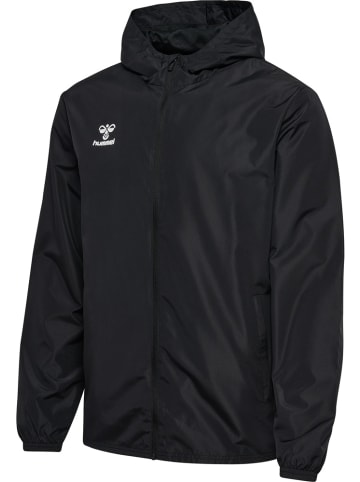 Hummel Jacke "Hmlessential Aw Jacket" in Schwarz