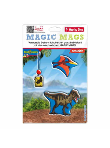Step by Step Magic Mags Schleich® Dinosaurs, Tarbosauros in grün