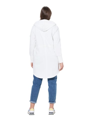 LAURASØN Sweatjacke in offwhite