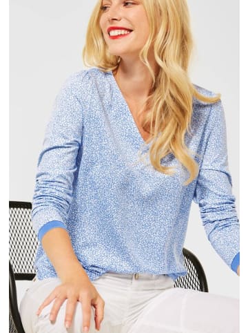 Street One Langarmshirt in angel blue