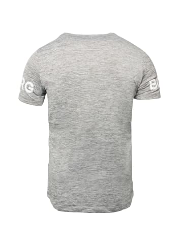 Björn Borg Trainingsshirt Tee in hellgrau