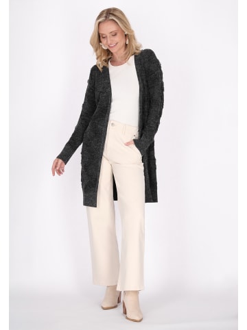 VIRITA Women Cardigan in Anthrazit Melange