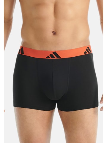 Adidas Sportswear Retro Short / Pant Active Flex Cotton in Schwarz / orange