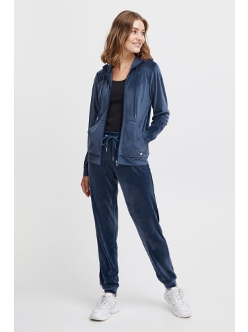 Oxmo Sweatjacke OXMitanna sweatshirt in blau