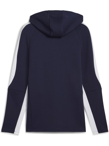 Puma Jacke "TeamEVOSTRIPE Hooded Jacket" in Blau