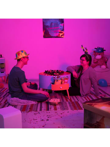 relaxdays 2 x Roulette Trinkspiel in Rot/ Schwarz