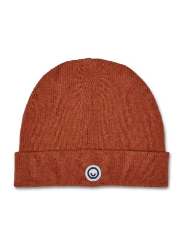 MANITOBER Strick Beanie in Orange