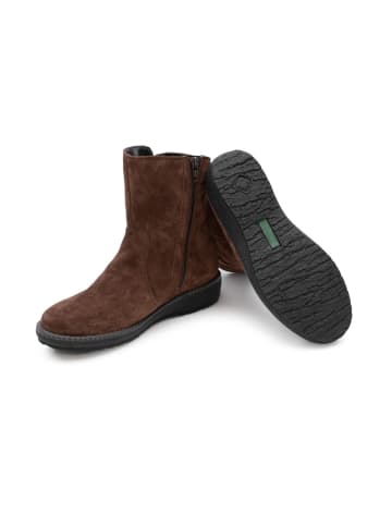 VITAFORM Veloursleder Stiefeletten in schoko