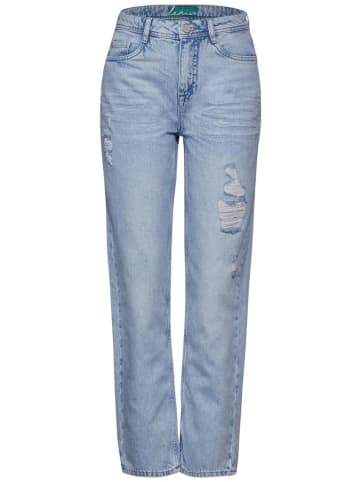 Street One Jeans in light blue destroyed