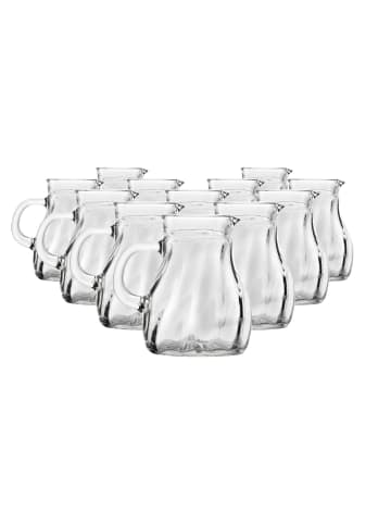 Stölzle 12er Set Krüge Salzburg in 0,125 l in transparent