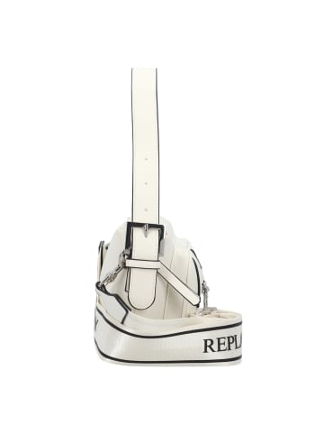 Replay Schultertasche 28 cm in dirty white