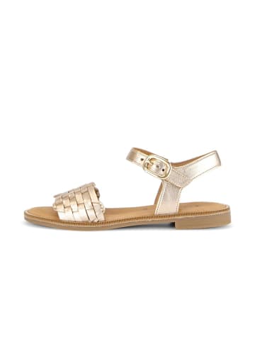 Gabor Riemchensandalen in gold