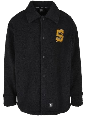 STARTER STARTER Herren Starter Sherpa Shirt Jacket in black