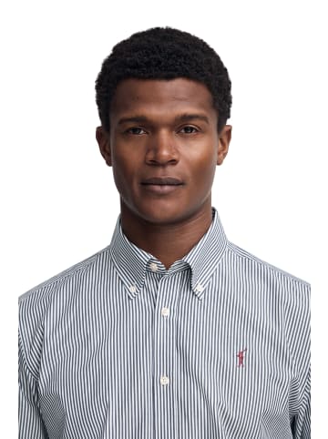 Polo Club Langarmshirt in Navyblau