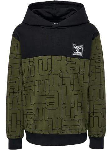 Hummel Hoodie Hmlequality Hoodie in OLIVE NIGHT