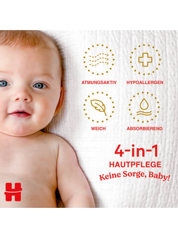 HUGGIES Babywindeln für Neugeborene Newborn Größe 2, 116 Windeln (2x58)