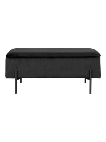 ebuy24 Sitzbank Watford Schwarz 37 x 95 cm