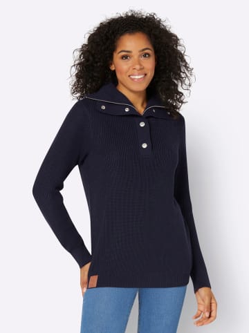 WITT WEIDEN Troyer-Pullover in marine