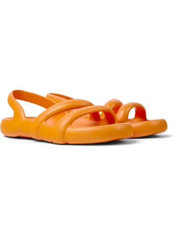 Camper Sandalen " Kobarah Flat " in Helles Orange