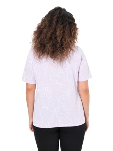 Ulla Popken Shirt in lavendel