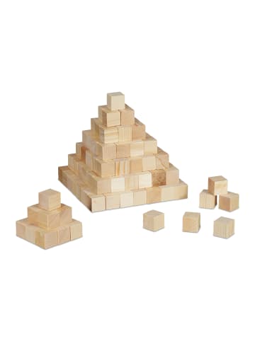 relaxdays 320 x Holzwürfel - 2cm