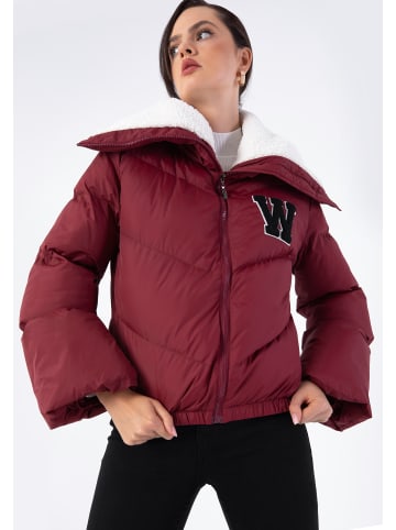 Wittchen Polyester jacket in Dark red
