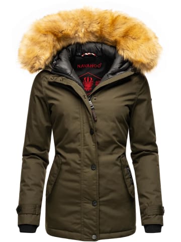 Navahoo Winterjacke Laura in Olive