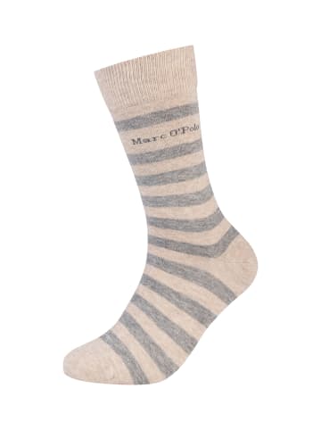 Marc O'Polo Socken Classics Organic Bold Stripes 6er Pack nature melange